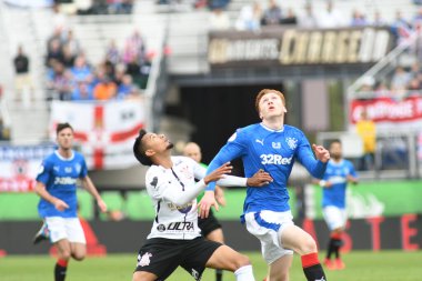 13 Ocak 2018 'de Orlando Florida' daki Spektrum Stadyumu 'nda düzenlenen Florida Kupası' nda Korucular Corinthianlara karşı..