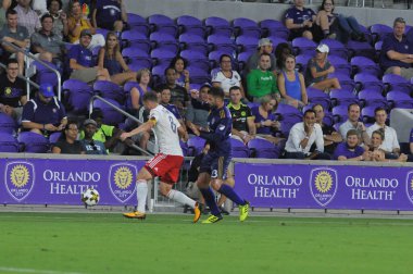 Orlando City 27 Eylül 2017 'de Orlando City Stadyumu' nda New England Devrimi 'ne ev sahipliği yaptı..  