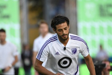 30 Temmuz 2019 'da Orlando Florida' da Disney 'in Vahşi Spor Dünyası' nda MLS All-Star Yetenek Yarışması.