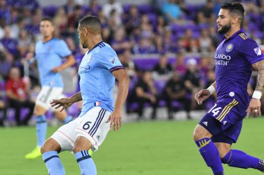 Orlando City 26 Temmuz 2018 'de Florida Exploria Stadyumu' nda NYC FC 'ye ev sahipliği yaptı. Fotoğraf: Marty Jean-Louis
