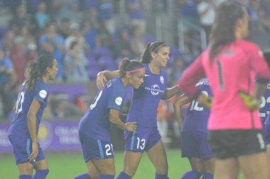 Orlando Pride 12 Ağustos 2017 'de Orlando City Stadyumu' nda New Jersey Sky Blue FC 'ye ev sahipliği yapmaktadır..  