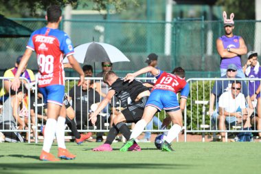 30 Temmuz 2019 'da Orlando Florida' daki Disney 'in Vahşi Spor Dünyası' nda düzenlenen MLS Allstar Haftası sırasında MLS Homegrown oyunu.