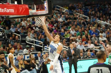 Orlando Magic, Boston Celtics 'i 24 Ocak 2020' de Orlando, Florida 'da Amway Center' da ağırladı..   