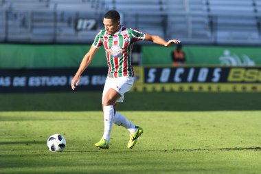 Fluminense, Florida Kupası 'nda 15 Ocak 2018' de Orlando Florida 'da oynanan Spektrum Stadyumu' nda Barcelona SC 'ye karşı..  