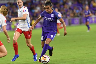 Orland Pride, 25 Ağustos 2018 'de Orlando Florida' daki Exploria Stadyumu 'nda Chicago Red Stars' a ev sahipliği yapıyor..  