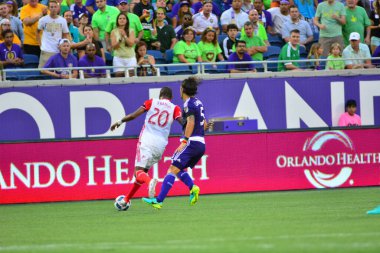 Orlando City SC, 18 Haziran 2016 'da Orlando Florida' daki Camp World Stadyumu 'nda San Jose Depremleri' ne ev sahipliği yaptı..
