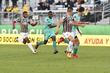Fluminense, Florida Kupası 'nda 15 Ocak 2018' de Orlando Florida 'da oynanan Spektrum Stadyumu' nda Barcelona SC 'ye karşı..