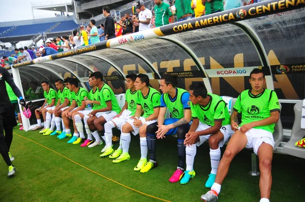 Bolivia Enfrenta Panamá Durante Copa American Centenario Orlando Florida Camping —  Fotos de Stock