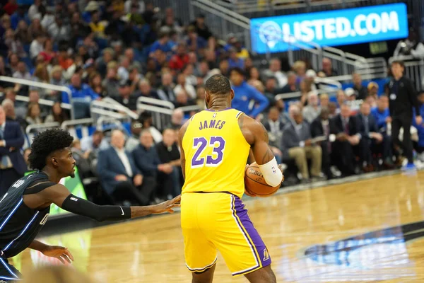 Orlando Magic Organiseert Lakers Het Amway Center Orlando Forida Woensdag — Stockfoto