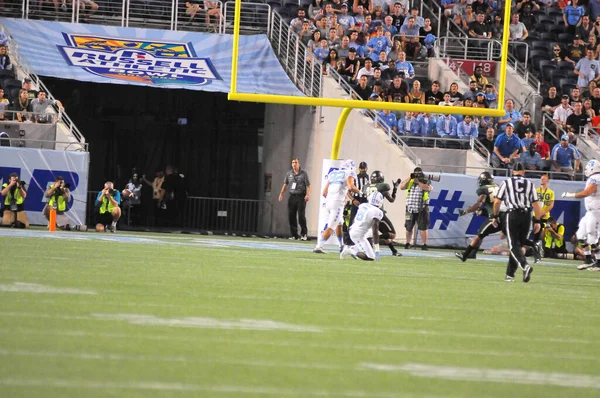 Észak Karolina Szembesül Baylor Russell Athletic Bowl Camping World Stadium — Stock Fotó