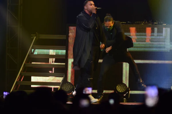 Daddy Yankee Don Omar Concert Amway Center Orlando Florida August — Stock Photo, Image