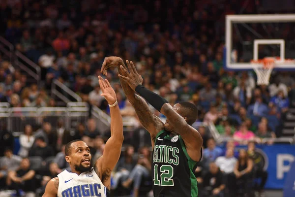 Orlando Magic Empfängt Samstag Januar 2019 Die Boston Celtics Amway — Stockfoto