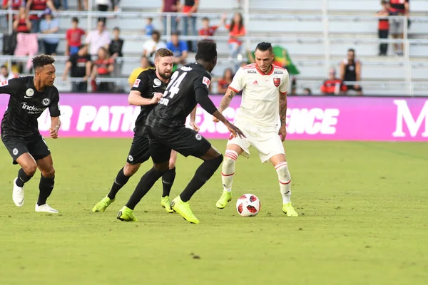 Flamengo Eintracht Frankfurt Orlando City Stadium Lördagen Den Januari 2019 — Stockfoto