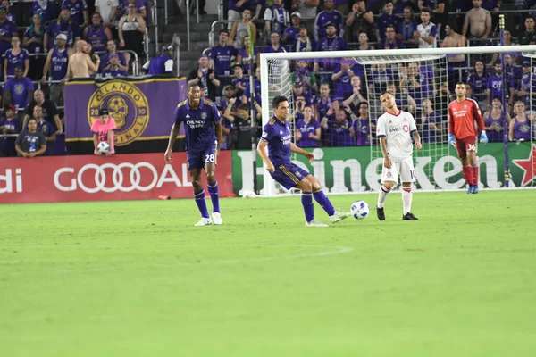 Orlando City Gastheer Toronto Het Exploria Stadium Orlando Florida Juli — Stockfoto