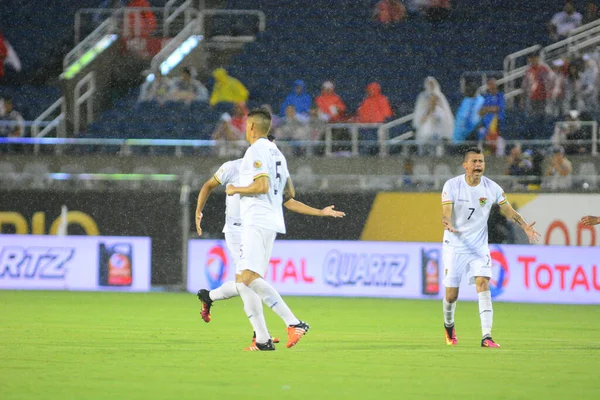 Bolivia Enfrenta Panamá Durante Copa American Centenario Orlando Florida Camping — Foto de Stock