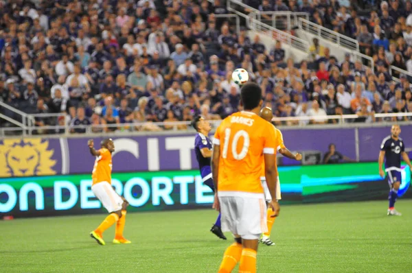 Orlando City Acogerá Houston Dynamo Julio 2016 Camping World Stadium — Foto de Stock