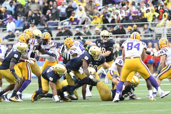 Notre Dame Enfrentará Lsu Durante Citrus Bowl Camping World Stadium — Foto de Stock