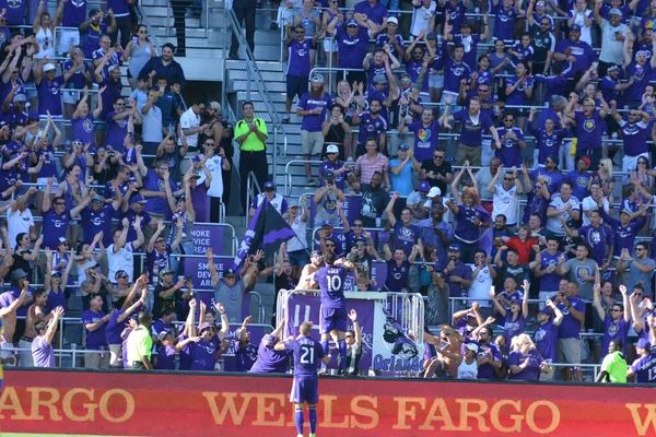 Orlando City Hosts Colorado Rapids Orlando City Stadium Orlando Florida — Stock Photo, Image