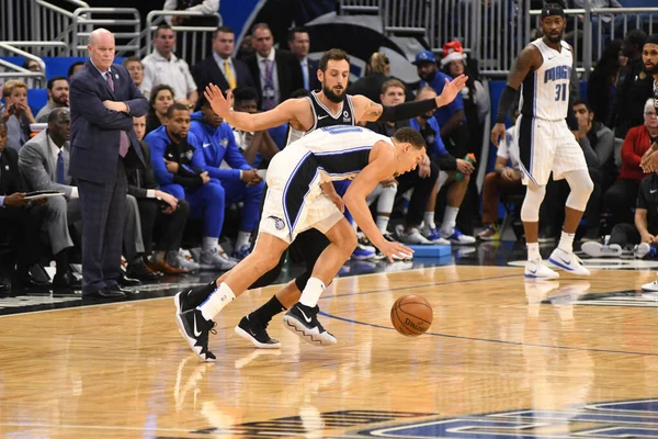 Orlando Magic Host San Antonio Spurs Amway Center Orlando Florida — Stock Photo, Image