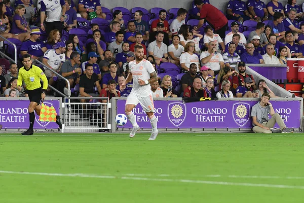Orlando City SC, 24 Ağustos 2018 'de Florida Exploria Stadyumu' nda Atlanta United 'a ev sahipliği yaptı.