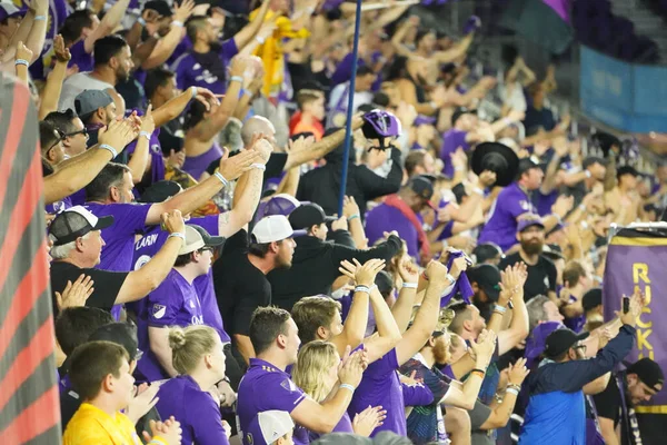 Orlando City Hostí New England Revolution Během Open Cup Středu — Stock fotografie