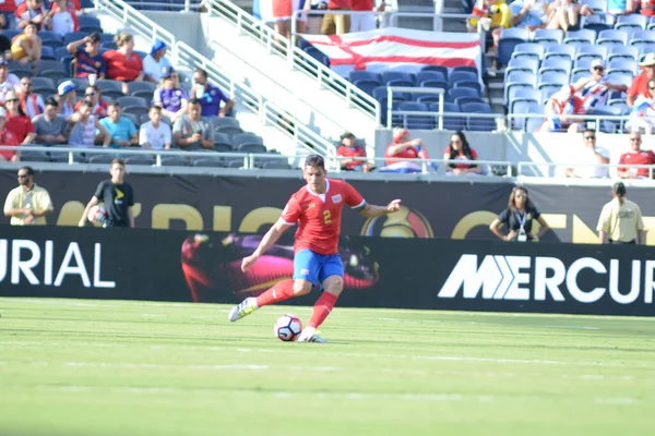 Costa Rica Enfrenta Paraguai Durante Centenário Copa América Estádio Mundial — Fotografia de Stock