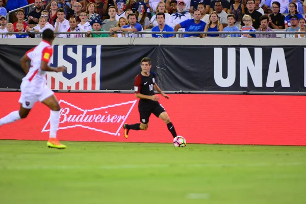 Usa Fotbalový Tým Hostitel Trinidad Tobago Everbank Field Jacksonville Florida — Stock fotografie