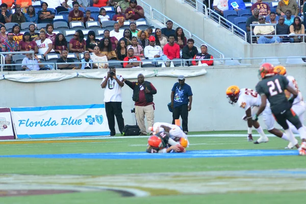 Florida Rattlers Face Bethune Cookman Wildcats Durig Florida Classics Camping — стокове фото