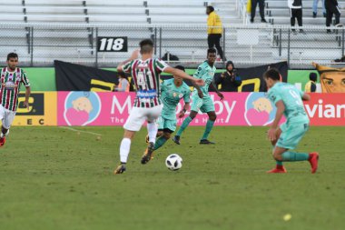 Fluminense, Florida Kupası 'nda 15 Ocak 2018' de Orlando Florida 'da oynanan Spektrum Stadyumu' nda Barcelona SC 'ye karşı.. 
