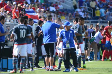 Kosta Rika, Copa America Centenario sırasında Paraguay ile Orlando Florida 'daki Dünya Kampı Stadyumu' nda karşılaştı..