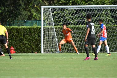 30 Temmuz 2019 'da Orlando Florida' daki Disney 'in Vahşi Spor Dünyası' nda düzenlenen MLS Allstar Haftası sırasında MLS Homegrown oyunu.