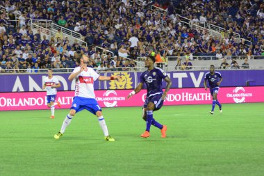 Orlando City, 24 Ağustos 2016 'da Orlando Florida' daki Kamp Dünyası Stadyumunda Toronto FC 'ye ev sahipliği yaptı..