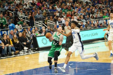 Orlando Magic, Boston Celtics 'i 24 Ocak 2020' de Orlando, Florida 'da Amway Center' da ağırladı. 