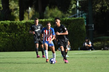 30 Temmuz 2019 'da Orlando Florida' daki Disney 'in Vahşi Spor Dünyası' nda düzenlenen MLS Allstar Haftası sırasında MLS Homegrown oyunu.