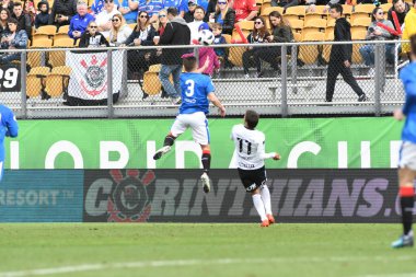 13 Ocak 2018 'de Orlando Florida' daki Spektrum Stadyumu 'nda düzenlenen Florida Kupası' nda Korucular Corinthianlara karşı..