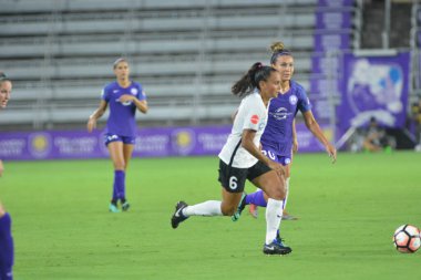 Orlando Pride 12 Ağustos 2017 'de Orlando City Stadyumu' nda New Jersey Sky Blue FC 'ye ev sahipliği yapmaktadır..  