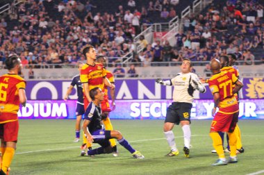 Orlando City SC, 29 Haziran 2016 'da Orlando Florida' daki Kamp Dünyası Stadyumu 'nda Fort Lauderdale Strikers' a ev sahipliği yaptı..