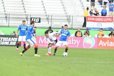 13 Ocak 2018 'de Orlando Florida' daki Spektrum Stadyumu 'nda düzenlenen Florida Kupası' nda Korucular Corinthianlara karşı..