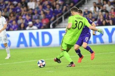 Orlando City 20 Şubat 2019 Çarşamba günü Orlando Fl 'daki Orlando City Stadyumu' nda New England 'a ev sahipliği yaptı. 