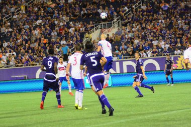 Orlando City, 24 Ağustos 2016 'da Orlando Florida' daki Kamp Dünyası Stadyumunda Toronto FC 'ye ev sahipliği yaptı..