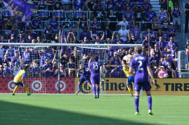 Orlando City 29 Nisan 2017 'de Orlando, Florida' daki Orlando City Stadyumu 'nda Colorado Rapids' e ev sahipliği yaptı.)