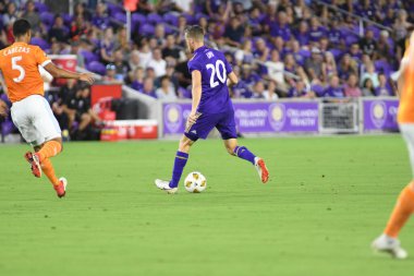 Orlando City SC, 22 Eylül 2018 'de Florida Exploria Stadyumu' nda Houston Dynamo 'yu ağırladı..