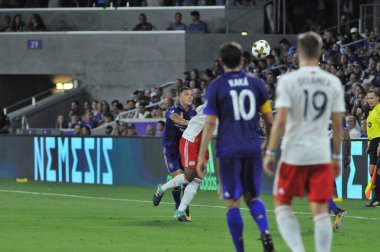 Orlando City 27 Eylül 2017 'de Orlando City Stadyumu' nda New England Devrimi 'ne ev sahipliği yaptı.. 