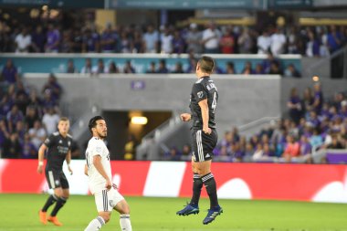 Orlando City 21 Nisan 2018 'de Orlando Florida' daki Exploria Stadyumu 'nda San Jose depremlerine ev sahipliği yaptı..  