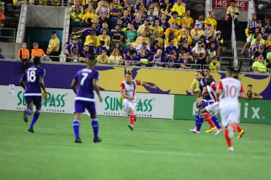 Orlando City SC, 18 Haziran 2016 'da Orlando Florida' daki Camp World Stadyumu 'nda San Jose Depremleri' ne ev sahipliği yaptı..