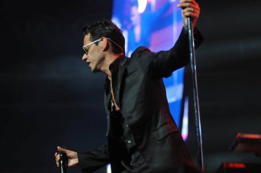 Latin şarkıcı Marc Anthony 5 Ekim 2014 'te Orlando Florida' daki Amway Center 'da konser verdi..  