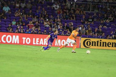 Orlando City SC, 22 Eylül 2018 'de Florida Exploria Stadyumu' nda Houston Dynamo 'yu ağırladı..