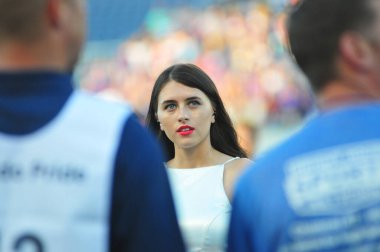 Orlando Pride sunucusu Houston Dash 23 Haziran 2016 'da Orlando Florida' daki Dünya Kampı Stadyumu 'nda..