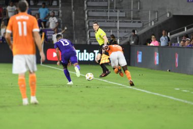 Orlando City SC, 22 Eylül 2018 'de Florida Exploria Stadyumu' nda Houston Dynamo 'yu ağırladı.. 