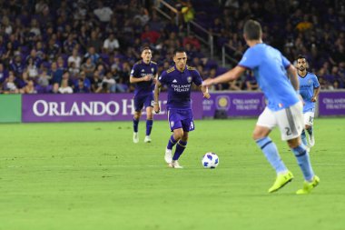 Orlando City 26 Temmuz 2018 'de Florida Exploria Stadyumu' nda NYC FC 'ye ev sahipliği yaptı. Fotoğraf: Marty Jean-Louis